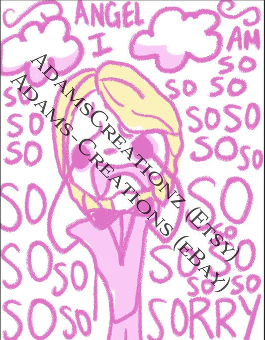 Digital Downloads - Charlie Morningstar Apology Letters: Hazbin Hotel Cosplay Props (JPG)