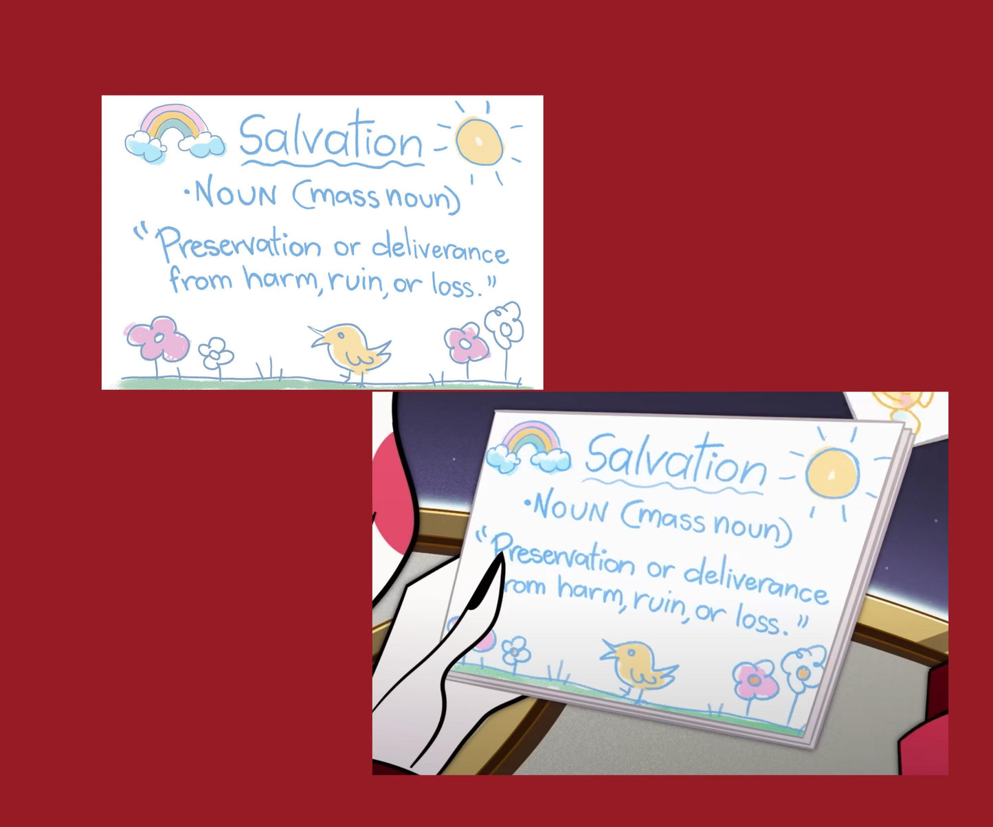 Stickers - Hazbin Hotel Charlie's Court Notecards Vinyl Stickers